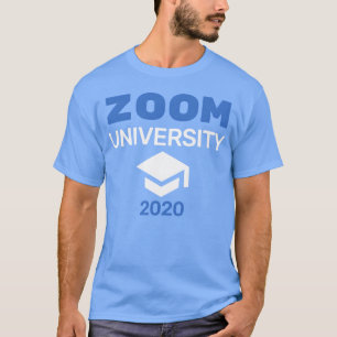 T-shirt Zoom Skype Étudiant Internet Mignon Drôle amis