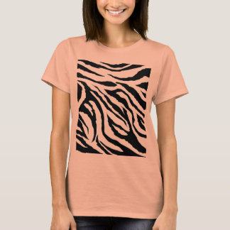 T-shirt zoom_zèbre_impression