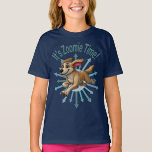 T-shirt Zoomie Time Medium Tan Mutt