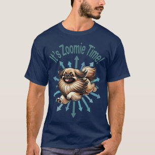 T-shirt Zoomie Time Pekingese