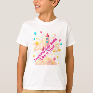 T-shirt "Zooming into 2025"