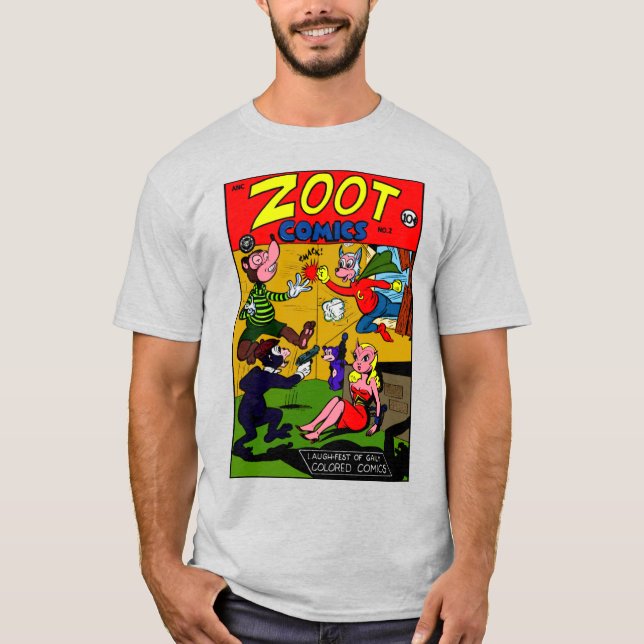 T-shirt ZOOT Comics des années 1940 (Devant)