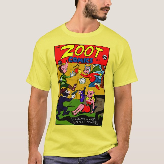 T-shirt ZOOT Comics des années 1940 (Devant)