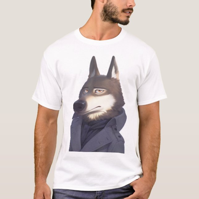 T-shirt Zootopia Wolf (Devant)