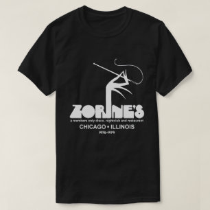 T-shirt Zorine's Restaurant Disco Nightclub, Chicago, IL