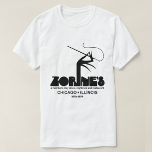 T-shirt Zorine's Restaurant Disco Nightclub, Chicago, IL