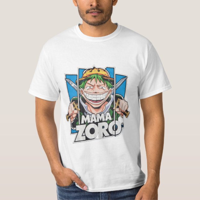 T-shirt zoro mama (Devant)
