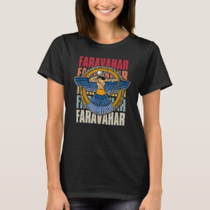 T-shirt Zoroastrianisme de Faravahar Zarathustra Symbole p