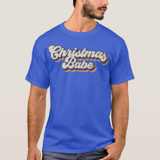 T-shirt Zow2 Noël Baby Vintage Joyeux Noël Joyeux Noël W