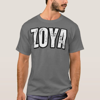 T-shirt Zoya Nom Cadeau Anniversaire des Fêtes