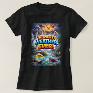 T-shirt ZOYNK Graphics 0045615 La pire météo jamais vue