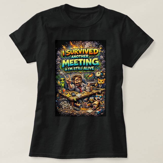 T-shirt ZOYNKLAB Experiment 0047083 (Design devant)