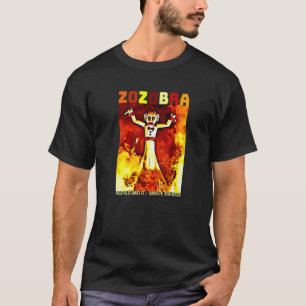 T-shirt Zozobra Fiestas De Sante Fe Nouveau Mexique Vieux