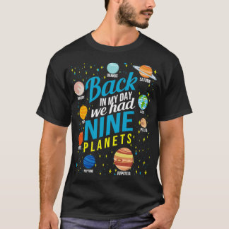 T-shirt Zu meiner Zeit en haine Neuf Planètes