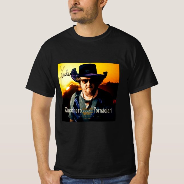 T-shirt Zucchero Sugar fornaciari Doc (Devant)