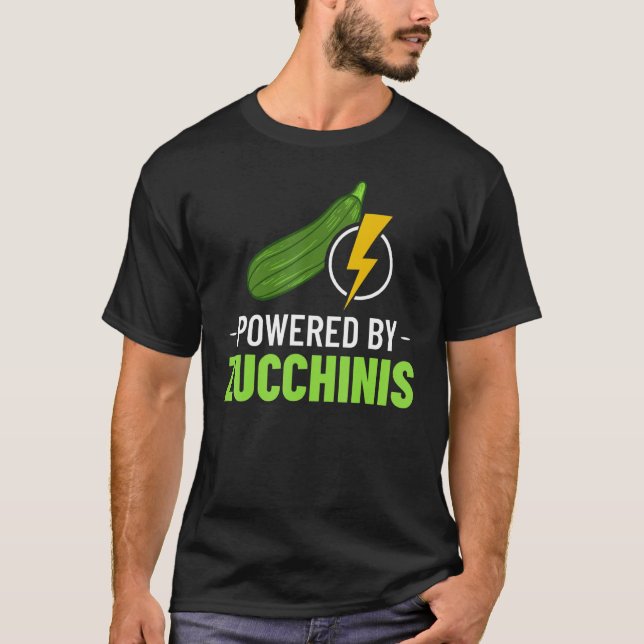 T-shirt Zucchini Légumes Fries de pain Plan de Lasagne de  (Devant)