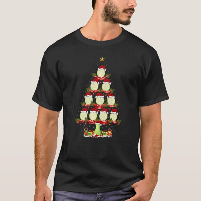 T-shirt Zucchini Vegetable Xmas Holiday Zucchini Christmas (Devant)