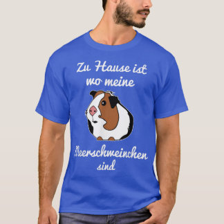 T-shirt Zuhause, ses deux meines Les Cochons de Guinée son