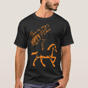 T-shirt Zum Reiten Geboren Horses Girder Rider Cheval Cade