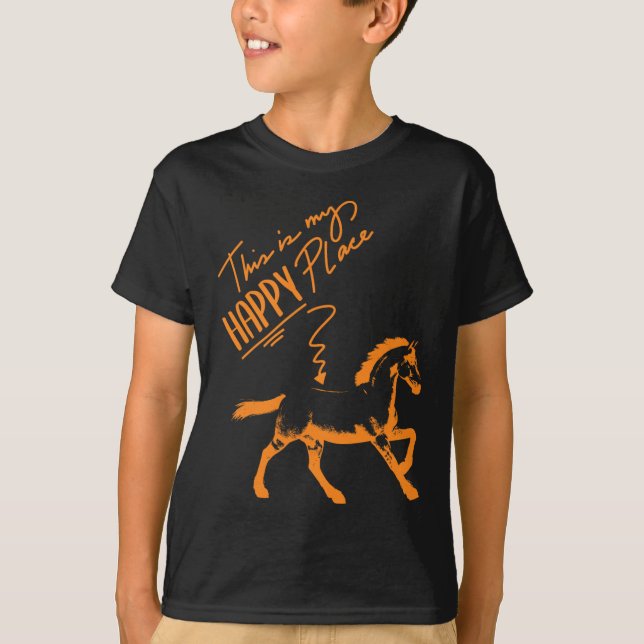 T-shirt Zum Reiten Geboren Horses Girder Rider Cheval Cade (Devant)