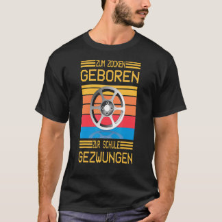 T-shirt Zum Zocken Geboren Zur Schule Zwungen I Console Ga