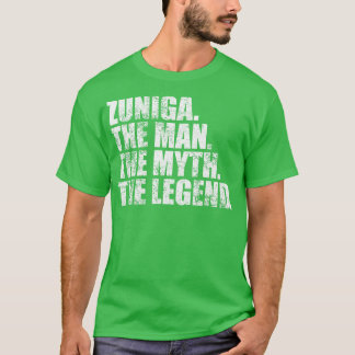 T-shirt ZunigaZuniga Nom de famille Zuniga Nom de famille 