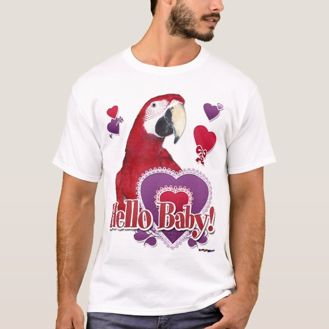 T-shirt Zuzu - Bonjour Bébé! (Devant)