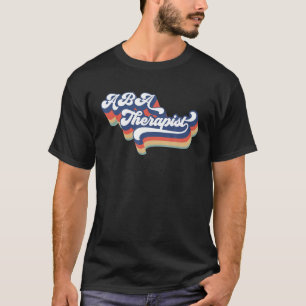 T-shirt Zxqq Vintage ABA Therapist ABA Therapy Appréciati