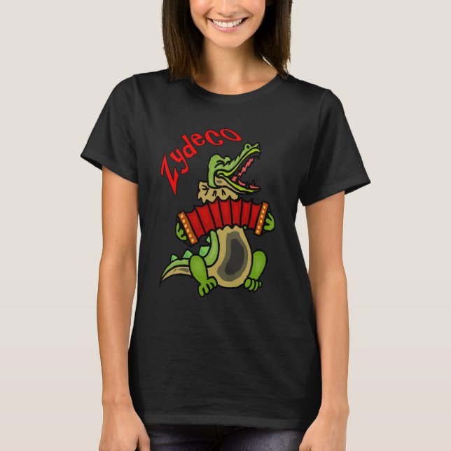 T-shirt Zydeco Gator (Devant)