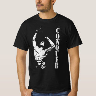T-shirt Zyzz conquérir rétro