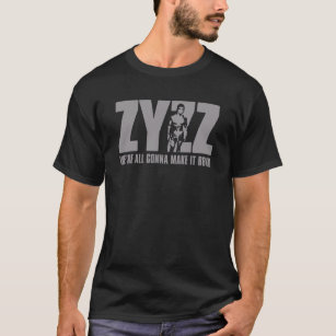 T-shirt Zyzz Pose Gym Inspiration Zeus Bodybuilding Légend