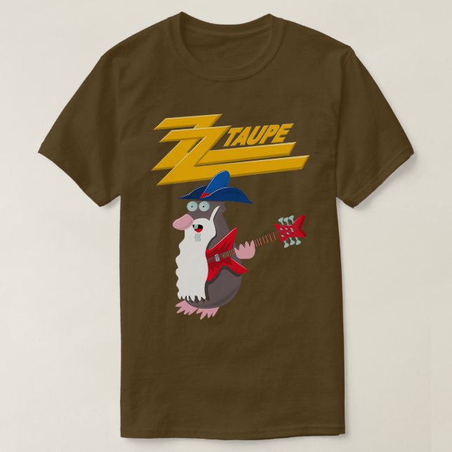 T-shirt ZZ Taupe (Design devant)