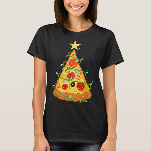 T-shirt Zza Christmas Tree Zza Lover Gift  (Devant)