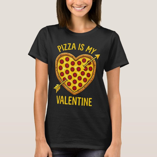 T-shirt Zza Is My Valentine Funny Valentines Day Boys Girl (Devant)