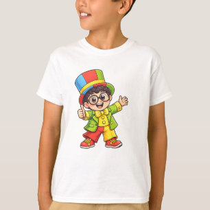 T-ShirtFunny Dessin Animé T-Shirt Garçon – Couleur