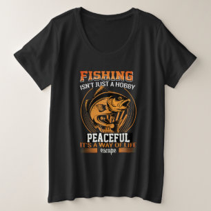 T-ShirtLe frisson de la pêche vaut la peine de pat