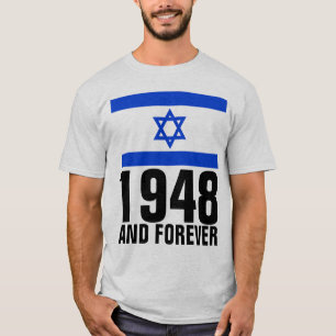 T-Shirts 1948 ET POUR TOUJOURS PRO-ISRAËL