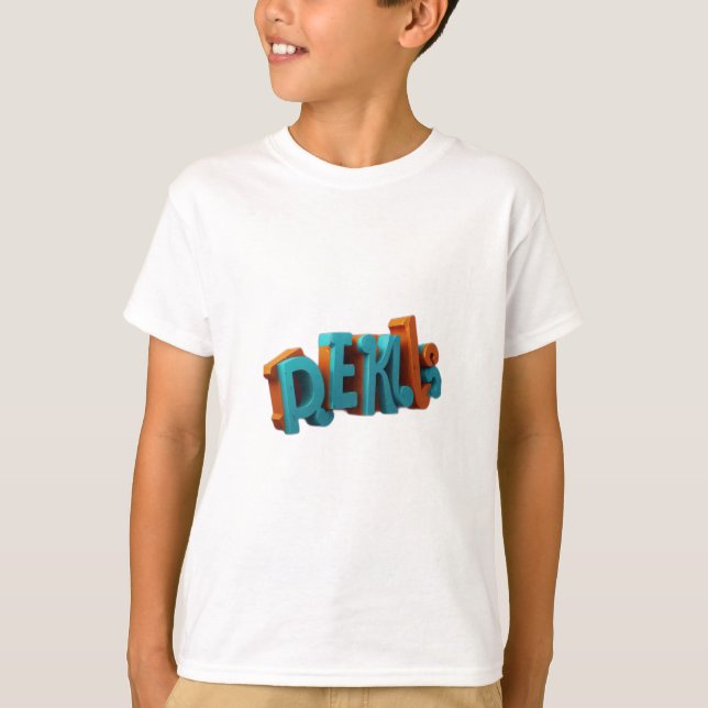 T-shirts 3D Vibrant personnalisés (Devant)