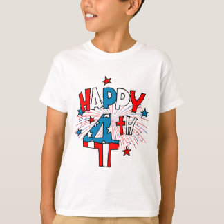 T-shirts 4 juillet enfants
