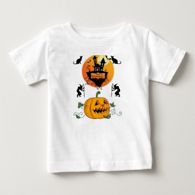 T-shirts à capuche Halloween Tout-petits (Devant)