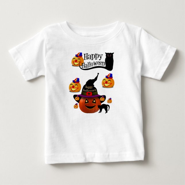 T-shirts à capuche Halloween Tout-petits (Devant)