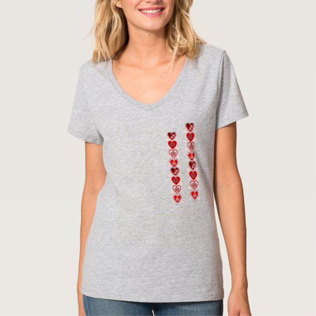 T-shirts à cœur (Devant)