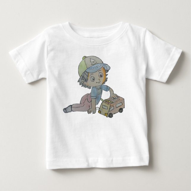 T-shirts adorables pour bébé : Explorez le dessin  (Devant)