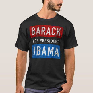 T-shirts affligé d'obscurité de Barack Obama
