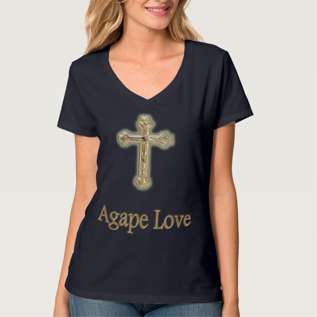 T-shirts AGAPE LOVE (Devant)