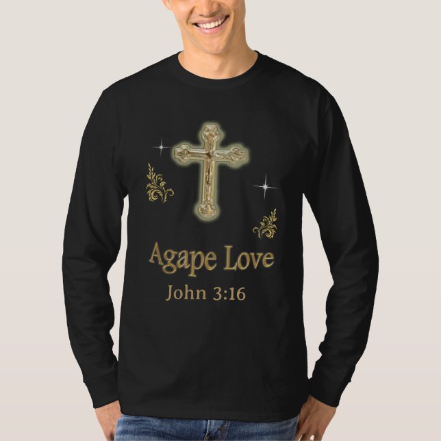 T-shirts AGAPE LOVE (Devant)