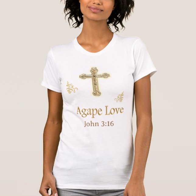 T-shirts AGAPE LOVE (Devant)