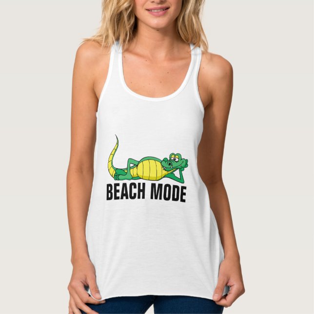 T-shirts ALLIGATOR MODE PLAGE (Devant)