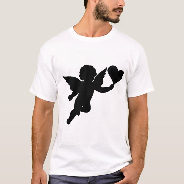 T-shirts amour ange (Devant)