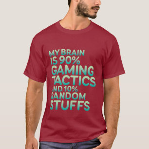 T-shirts amusants de Gamer Citation pour Nerds de